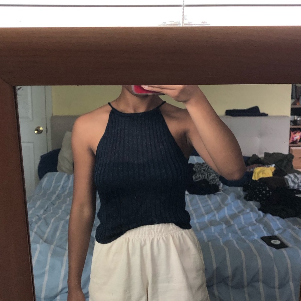 Urban outfitters Shimmery halter top